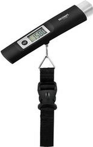 VOLTCRAFT VC-KS50 Kofferweegschaal Weegbereik (max.) 50 kg Resolutie 10 g Zwart, Lichtgrijs