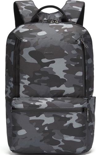 Pacsafe Metrosafe X Backpack - 20 L - RFID-blokkerend - Verstelbare Schouderbanden - Rugzak - Snijbestendige Rugtas - Schoudertas - Camo