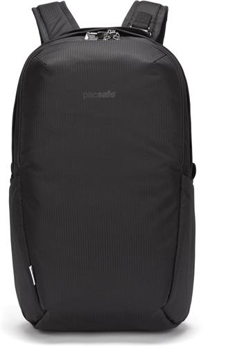 Pacsafe V 25 Tour Backpack - 26 L - Backpack - RFID-blokkerend - Rugzak Waterafstotend - Anti-diefstal Tas - Reistas - Beveiligde Rugtas - Zwart