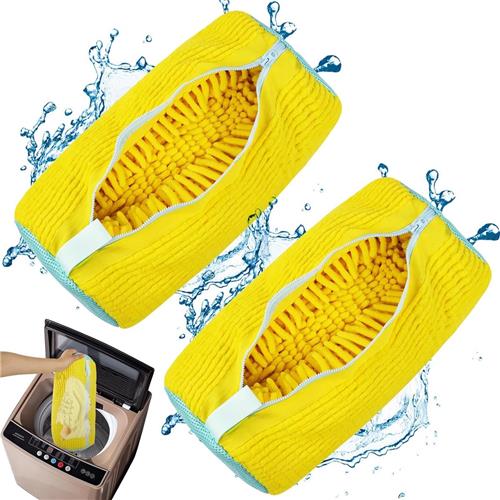 SNQ Shoe Cleaning Laundry Bag- 2 Stukken Washing Bag for Gym Shoes- Waszak Schoenen Wasmachine met Ritssluiting- Waszak voor Schoenen- kan Worden Hergebruikt Waszak voor Wasmachine Schoenen
