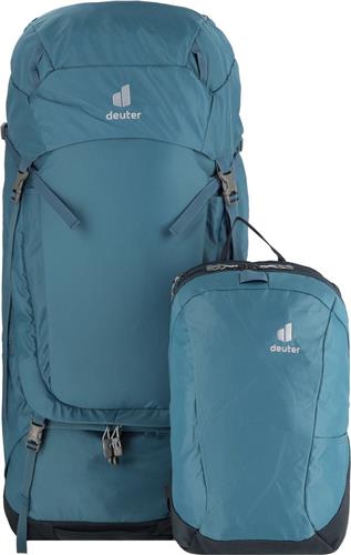 deuter toeristische rugzak rugzak Voyager 65 plus 10 Atlantic - Ink petrol