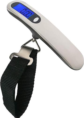 Digitale Kofferweegschaal - Bagageweegschaal  Kofferweger - Bagageweger - Luggage Scale - Tot 50 KG - Exclusief Batterijen