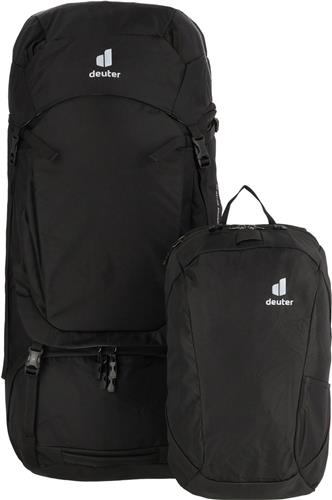 deuter Toeristische rugzak Rugzak Voyager 60 plus 10 SL Black Zwart