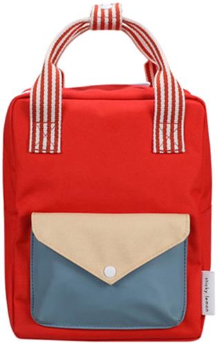 Sticky Lemon Backpack/Boekentas Small Wonders - Envelope - Red Hat