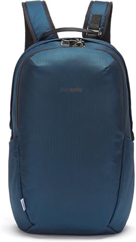 Pacsafe V 25 Tour Backpack - 26 L - Backpack - RFID-blokkerend - Rugzak Waterafstotend - Anti-diefstal Tas - Reistas - Beveiligde Rugtas - Blauw