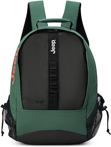 Delsey - Jeep JS011B - Rugzak 15.6 Inch Laptopvak - Groen