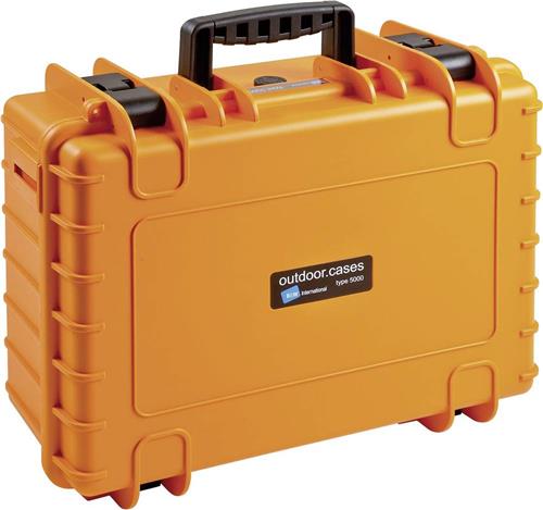 B & W International Outdoor-koffer outdoor.cases Typ 5000 22.2 l (b x h x d) 470 x 365 x 190 mm Oranje 5000/O/SI