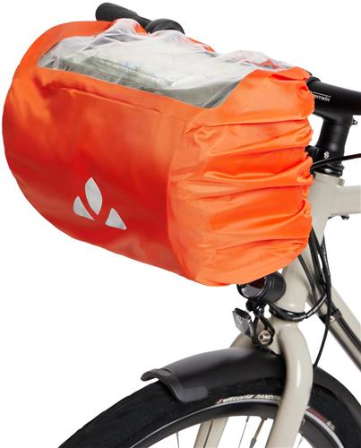 VAUDE / Raincover for handle bar bag / Regencover / / Unisex / orange / / >70% Recycled materiaal