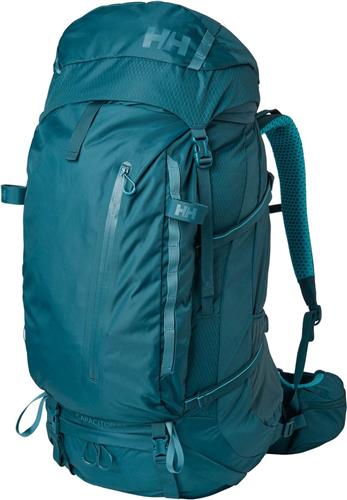 HELLY HANSEN Trekkingrugzak Rugzak Capacitor Backpack 65L Midnight Green Blauw