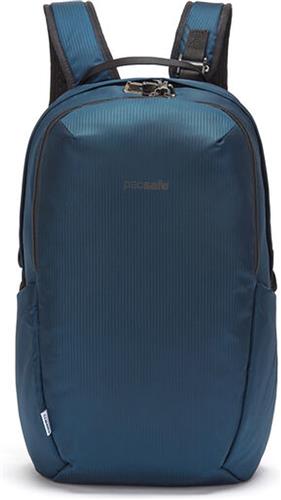 Pacsafe Vibe 25 Backpack - 25 L - Geschikt voor 13-inch laptop - RFID-blokkerend - PopNLock veiligheidsclip - Rugtas - Rugzak - Blauw