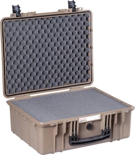 Explorer Cases Outdoor-koffer 4820HL.D desert tan with pick & pluck foam (b x h x d) 48 x 37 x 21 cm Zand 4820HL.D