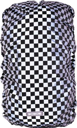 Bag Cover Full reflective WOWOW Chess - rugzakhoes  20-25L