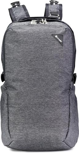 Pacsafe Vibe 25 Backpack - 25 L - Geschikt voor 13-inch laptop - RFID-blokkerend - PopNLock veiligheidsclip - Rugtas - Rugzak - Grijs