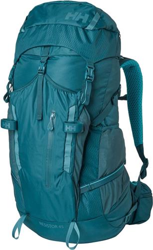 HELLY HANSEN Trekkingrugzak Rugzak Resistor Backpack 45L Midnight Green Blauw