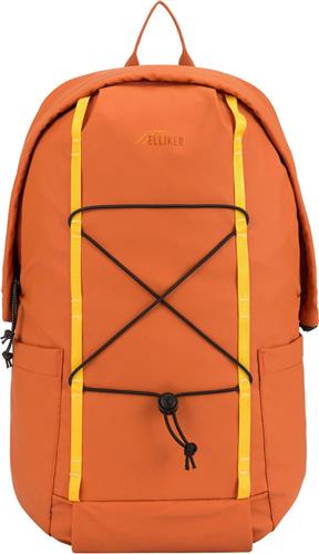 Elliker Kiln Hooded Zip Top Backpack 22L Orange
