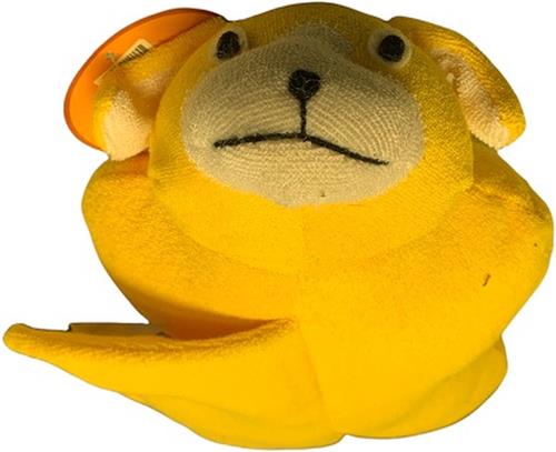 Zootoys fuzzy Kussen met zuignap - Geel