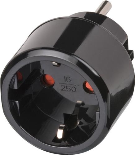 Travel Adapter met aarding => USA