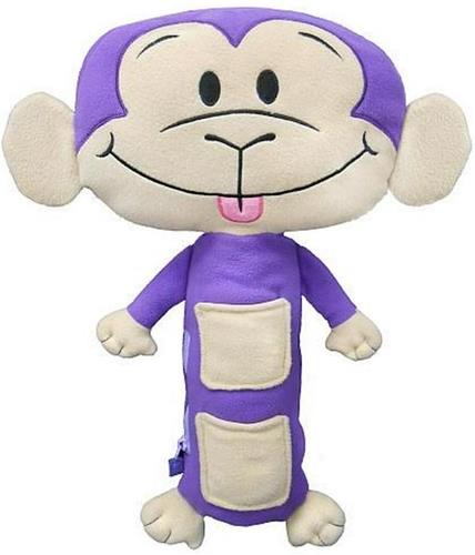 Teletoys Gordelhoes Aap Junior 34 Cm Polyester Paars/créme
