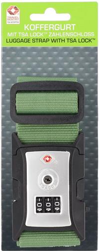 Worldpack Kofferriem Met TSA-slot Green