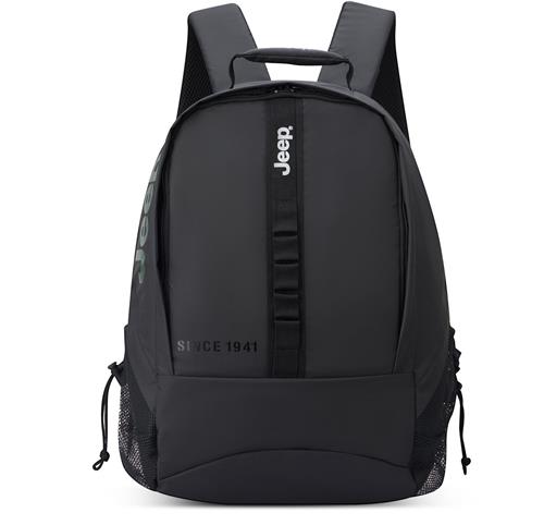 Delsey - Jeep JS011B - Rugzak 15.6 Inch Laptopvak - Zwart