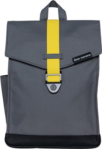 Bold Banana laptoprugzak / Rugtas / Schooltas - 15 inch - Envelope - Grijs