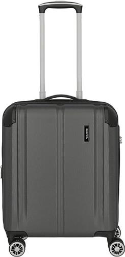 travelite City 4W Trolley Expandable Anthrazit Grijs 53cm