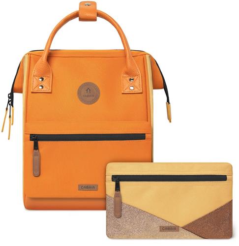 CABAIA vrije tijd rugzak rugzak met laptopvak Adventurer Essentials Backpack 10L Grasse oranje