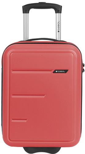 Gabol Handbagage koffer / Underseater / Trolley 44 x 30 x 20 cm - Future Plus - Roze