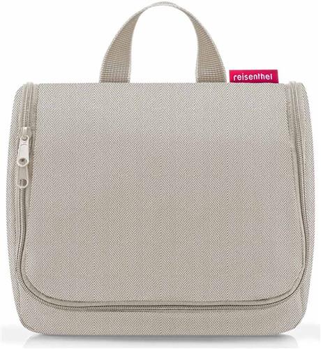 Reisenthel Toiletbag Toilettas Ophangen - 3L - Herringbone Zand