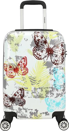 Decent Forenza Handbagage koffer - 55 cm - Butterfly