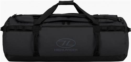 Highlander reistas duffle Storm Kitbag - 120 liter - Heavy Duty- Zwart