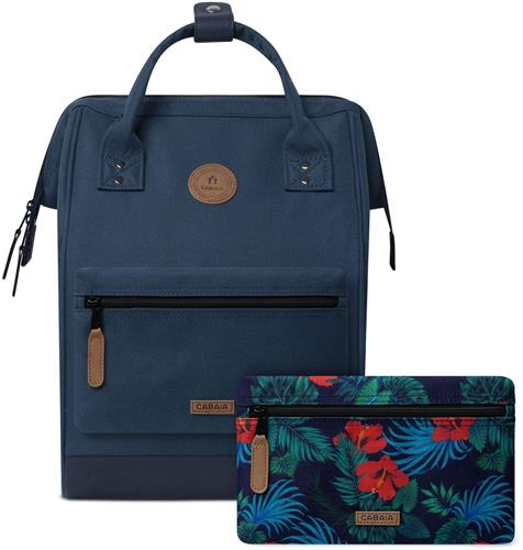 Cabaia laptoprugzak / Rugtas / Schooltas - 13 inch - Adventurer Medium - Blauw