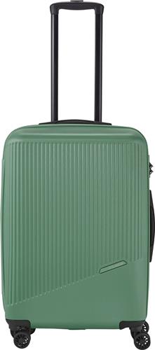 Travelite Bali 4 Wiel Trolley M 67 cm Green