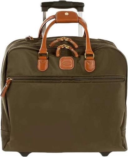 Bric's X-Travel business trolley olive