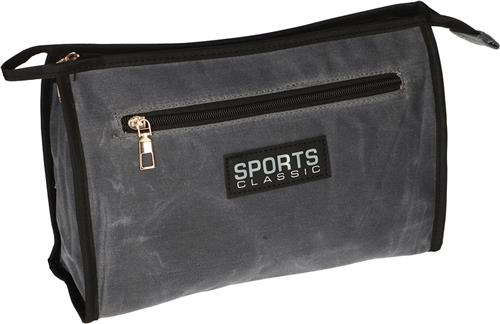 Toilettas Sports Classic Military Grijs/Blauw 30cm x 24cm
