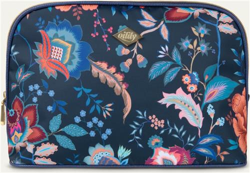 Oilily Chiara - Make-up tas - Dames - Met Spiegeltje - Waterdicht - Blauw - One size