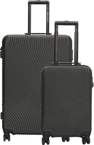 Enrico Benetti Louisville kofferset tweedelig - 39040-02 - Zwart