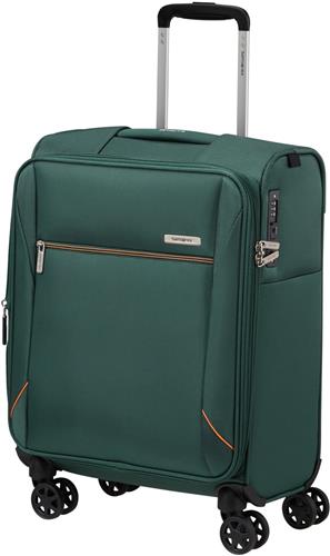 Samsonite Reiskoffer - Base Breeze spinner 55/23 handbagage uitbreidbaar - Dark Green - 2,3 kg
