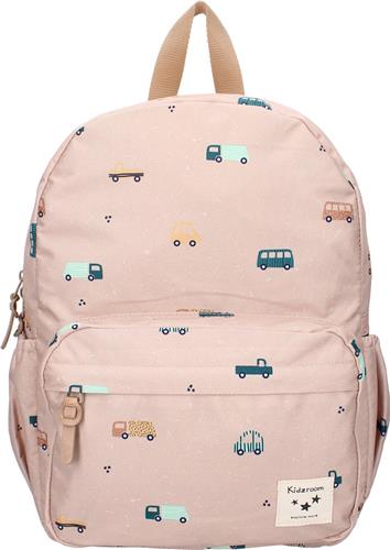 Kidzroom Sweet Cuddles Rugzak - Bruin - Auto's