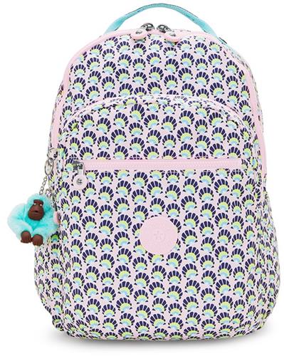 Kipling Seoul Lap 15 Rugzak Geo Shell