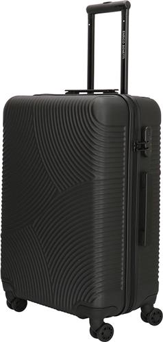 Enrico Benetti Harde koffer / Trolley / Reiskoffer - 65 cm (Medium) - Louisville - Zwart