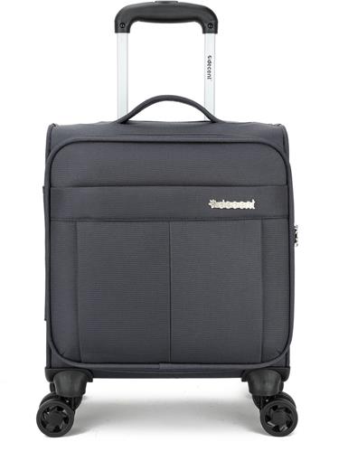 Decent D-Upright Kleine Handbagage Koffer - 42 cm - 29 Liter - TSA Slot - Grijs