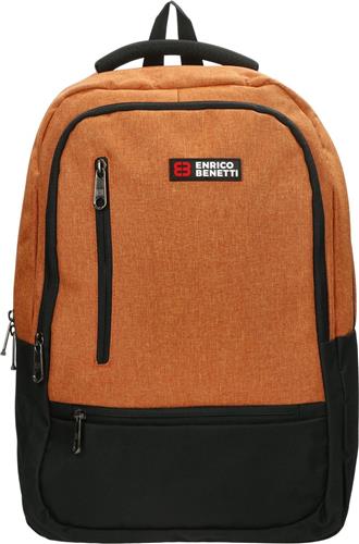 Enrico Benetti Hamburg Laptop Rugzak - 15" Laptop, 25 liter - 62124 - Roest