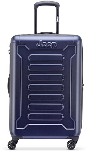 Delsey - Jeep JH004C - 68 cm Vergrootbare Reiskoffer - Blauw