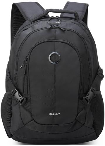 DELSEY PARIS Vrije tijd rugzak Rugzak met laptopvak Element Backpacks Navigator 29L Black Zwart