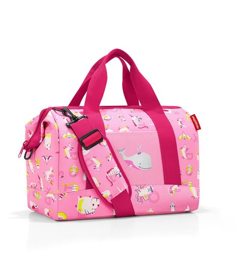 Reisenthel Allrounder M kids Reistas - Kind - Polyester - 18L - ABC Friends Pink Roze;Multi Kleur