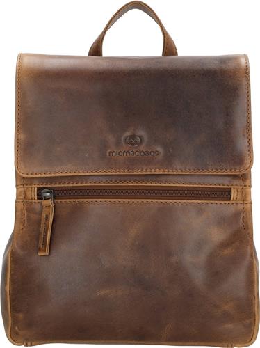 Hide & Stitches Next Navajo Rugzak - Rugtas - Premium Leder - Bruin - 100% Leer