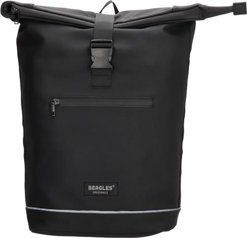 Beagles Originals Rugzak - 15,6 inch Laptop Vak - Rugtas School Werk - Weersbestending & Spat Waterdicht - Zwart