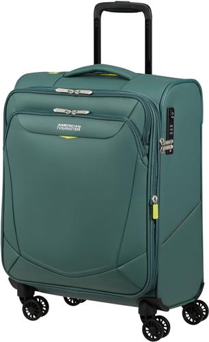 American Tourister Reiskoffer - Summerride spinner S uitbreidbaar - handbagage - Dark Forest - 1,9 kg