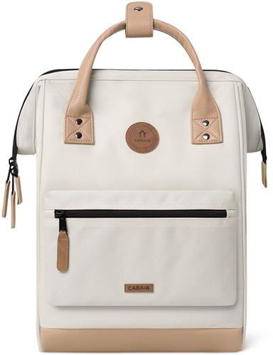 Cabaia laptoprugzak / Rugtas / Schooltas - 13 inch - Adventurer Medium - Beige